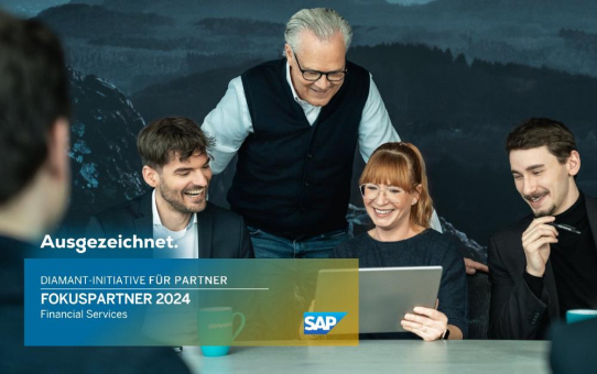 Convista wird zum vierten Mal in Folge SAP Fokuspartner im Bereich Financial Services