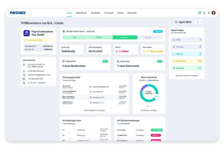 Paychex+: Effizienz, Sicherheit und Entlastung im Payroll-Prozess
