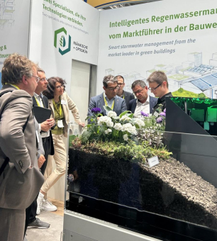 Optigrün präsentiert nachhaltige Innovationen auf der IFAT 2024.