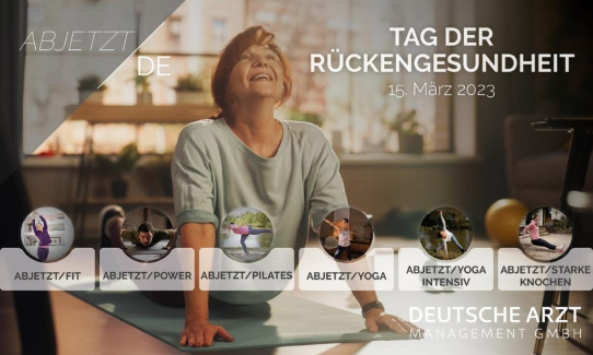 Deutsche Arzt Management GmbH mit lohnenswerter Rabattaktion zum Tag der Rückengesundheit 2023