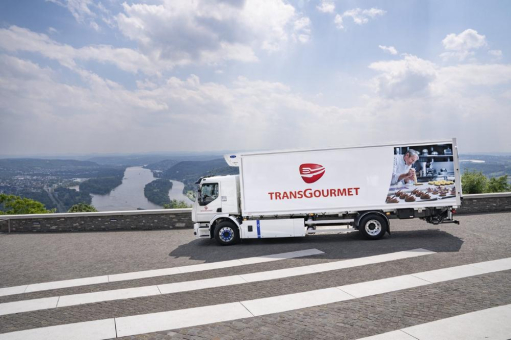 Renault Trucks als Baustein zur Klimaneutralität: Transgourmet setzt auf E-Tech D Wide