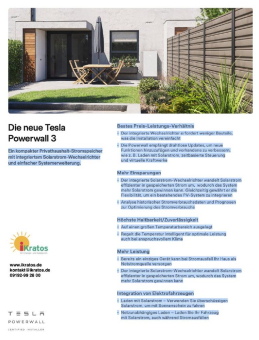 Der neue Batteriespeicher von Tesla - die Powerwall 3 ist da