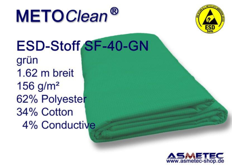 METOCLEAN ESD-Stoff – erhältlich in vielen verschiedenen Ausführungen und Farben