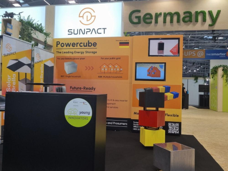 Intersolar 2024: Startup SunPact erfolgreich auf dem Messestand des Wirtschaftsministeriums