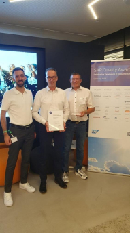 SAP Quality Awards 2024:  Sycor gratuliert KE ELEKTRONIK