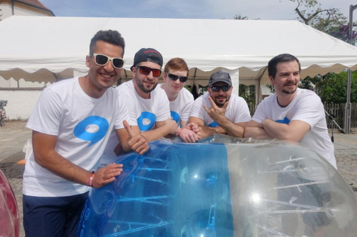 Bubble Soccer Turnier – CRM-Nerds an der frischen Luft