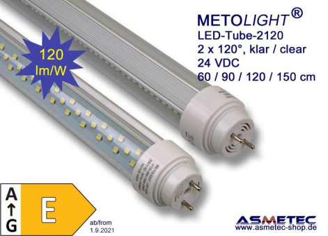 METOLIGHT LED-Röhren mit beidseitiger Beleuchtung