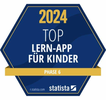 phase6 erhält Auszeichnung "Top Lern-App für Kinder" von Statista