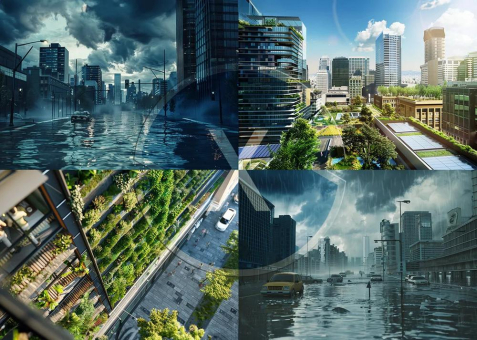 Technische Maßnahmen für das Stadtklima und versiegelte Flächen durch das neue Klimaanpassungsgesetz - Umsetzung erfolgt zu langsam