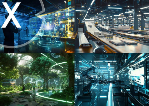Eine integrierte Zukunft für die City, Factory, Logistics und das Industrial Metaverse und mehr - Die Bausteine des Metaversums