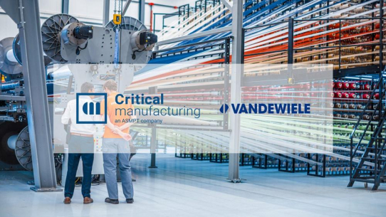 Critical Manufacturing MES treibt Industrie 4.0-Transformation für Textilmaschinenhersteller Vandewiele voran