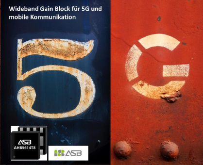 Weltweit einer der besten Gain Blocks seiner Art - AHB5614T8 für mobile Kommunikation