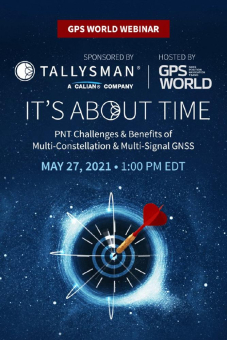 Multi-Constellation und Multi-Signal GNSS - kostenfreies Experten-Webinar mit Tallysman