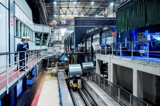 Produktionsjubiläum bei thyssenkrupp Steel in Duisburg