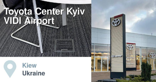 Referenz Toyota Center Kyiv VIDI Airport