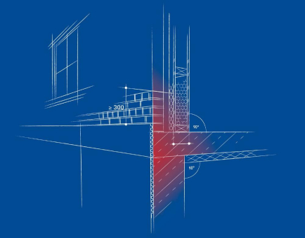 Sockelabdichtung im Holzrahmenbau