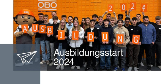 Ausbildungsstart 2024