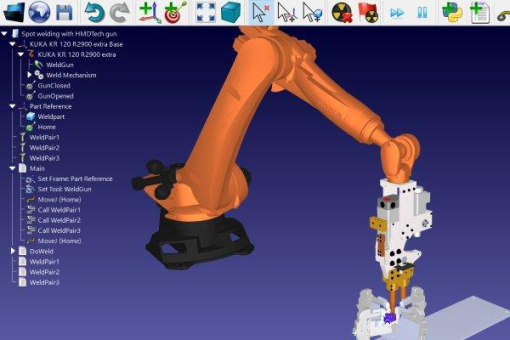 Industrieroboter offline programmieren mit RoboDK - anpassungsfähig, effizient und wirtschaftlich