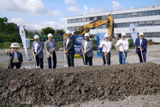 TÜV SÜD baut neue Prüfstelle in Ludwigsburg