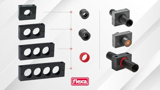 Modulare Haltersysteme von FLEXA