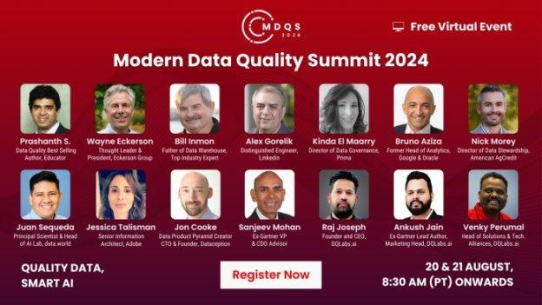 Der Modern Data Quality Summit 2024 von DQLabs ebnet den Weg zu KI-Bereitschaft