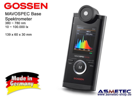 Gossen MAVOSPEC BASE Spektrometer - ASM Sonderversion mit kostenlosem Zubehörpaket