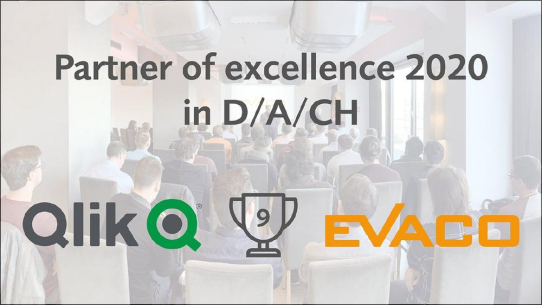 Qlik zeichnet Qualität der EVACO im Consulting aus