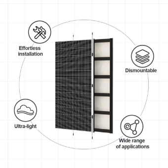 Angekündigt für Q2: SUNMAN präsentiert neues PV-Leichtmodul inklusive Unterkonstruktion