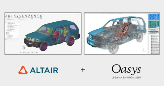 Altair und Oasys schließen Entwicklungsvereinbarung, um das Pre-Processing für  Crash- und Safety-Simulationen neu zu definieren