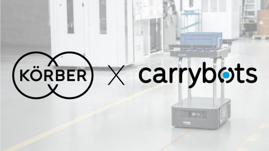 Körber und Carrybots bringen mobile Roboterlösungen auf die nächste Stufe