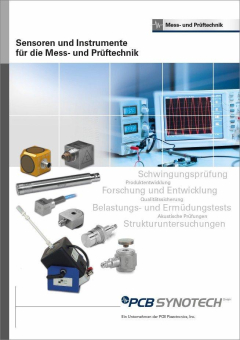 Sensoren und Instrumente für die Mess- und Prüftechnik