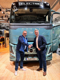 TIP Group bestellt 150 Fahrzeuge des neuen Volvo FH Aero