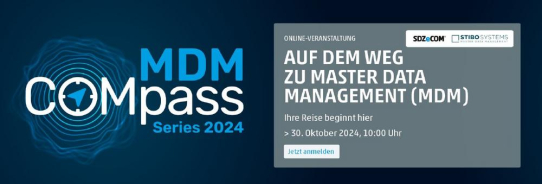 MDM COMpass Series 2024 – Auf dem Weg zu effektivem Master Data Management!