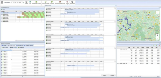 Tourenplanung: Arealcontrol optimiert das digitale PlanBoard