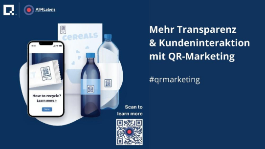 Smarte QR Lösungen für mehr Transparenz