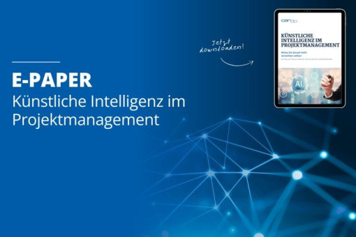 KI im Projektmanagement: Jetzt E-Paper downloaden