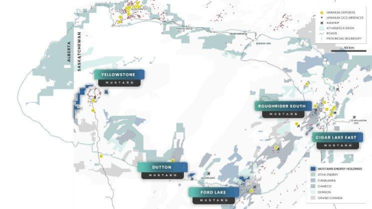 Mustang Energy Corp. erweitert Landportfolio im Athabasca-Becken, Saskatchewan