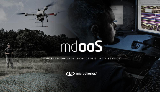 Microdrones as a Service (mdaaS) ab sofort erhältlich: