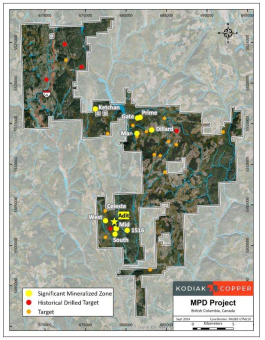 Kodiak erweitert hochgradige Zone Adit und durchschneidet 0,45 % CuÄq auf 139 m in Oberflächennähe