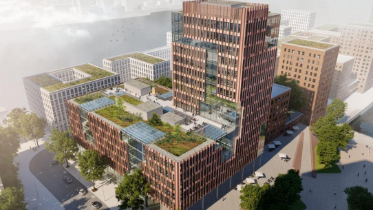 Neues Wahrzeichen für Hamburg: EDGE Elbside