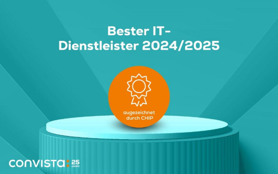 Convista unter den Top IT-Consultants 2024/2025