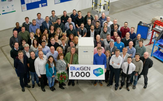 Solidpower produziert den 1.000 Bluegen