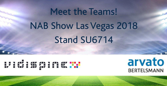 Arvato Systems und Vidispine gemeinsam mit Produktneuheiten auf der NAB in Las Vegas