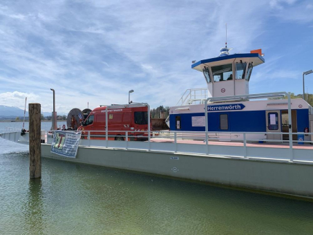 Bayka Glasfaser-Seekabel für Natur- und Kulturinsel Herrenchiemsee