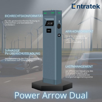 Power Arrow Dual – Intelligente L⁠a⁠d⁠e⁠l⁠ö⁠s⁠u⁠n⁠g⁠e⁠n für Unternehmen und öffentliche Betreiber