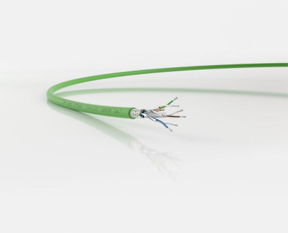 Ethernet mit 10 GBit/s und torsionsfähig für Industrie 4.0