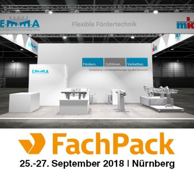 E-M-M-A und Maschinenbau Kitz auf der Fachpack 2018