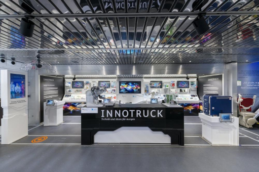 Hightech-Truck in Jena: An der Kaleidoskop Schule zeigt der InnoTruck die Technik von morgen