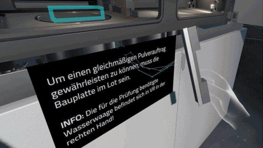 AMbitious führt Schulungen zu Additiver Fertigung mit Unterstützung von Virtual Reality durch