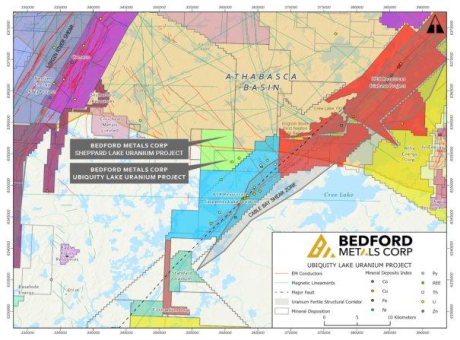 Bedford Metals gibt Pläne zur Winterexploration im Uranprojekt Ubiquity Lake bekannt